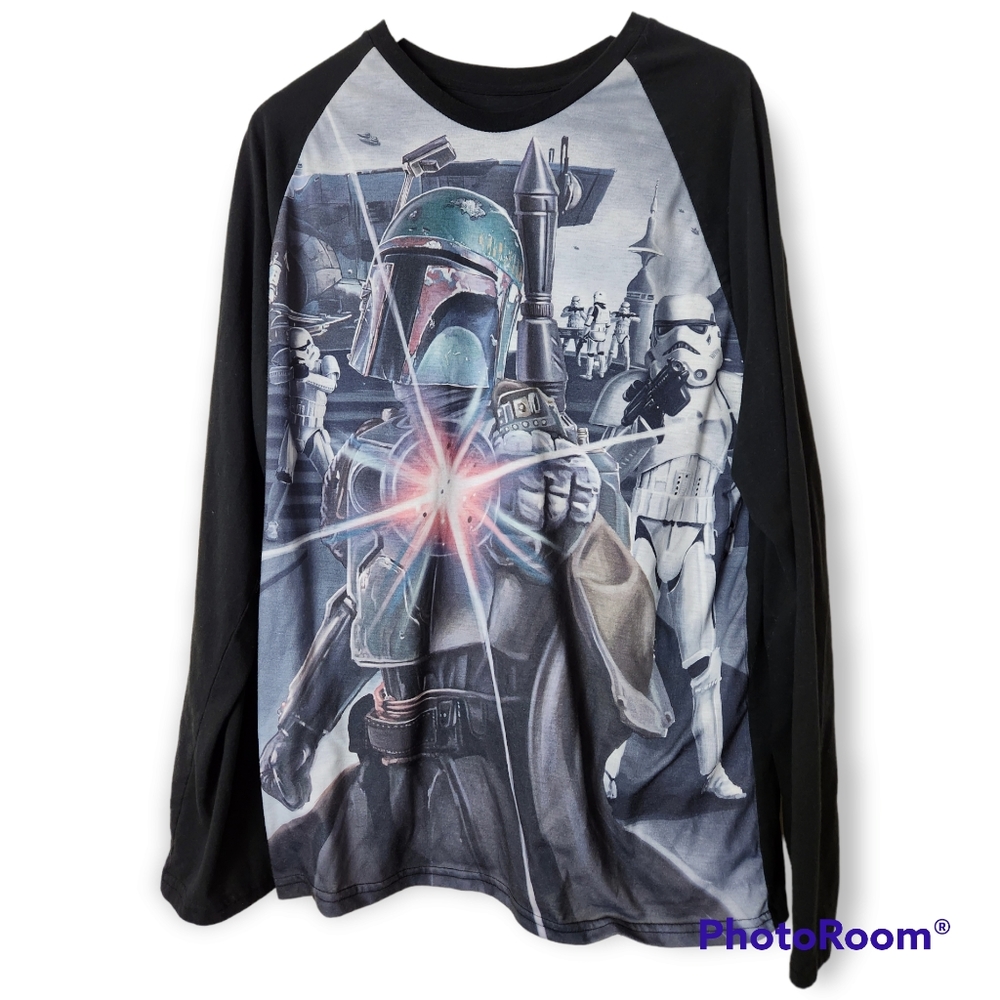 Star Wars Fifth Sun Boba Fett Long Sleeve Men’s Size 2XL